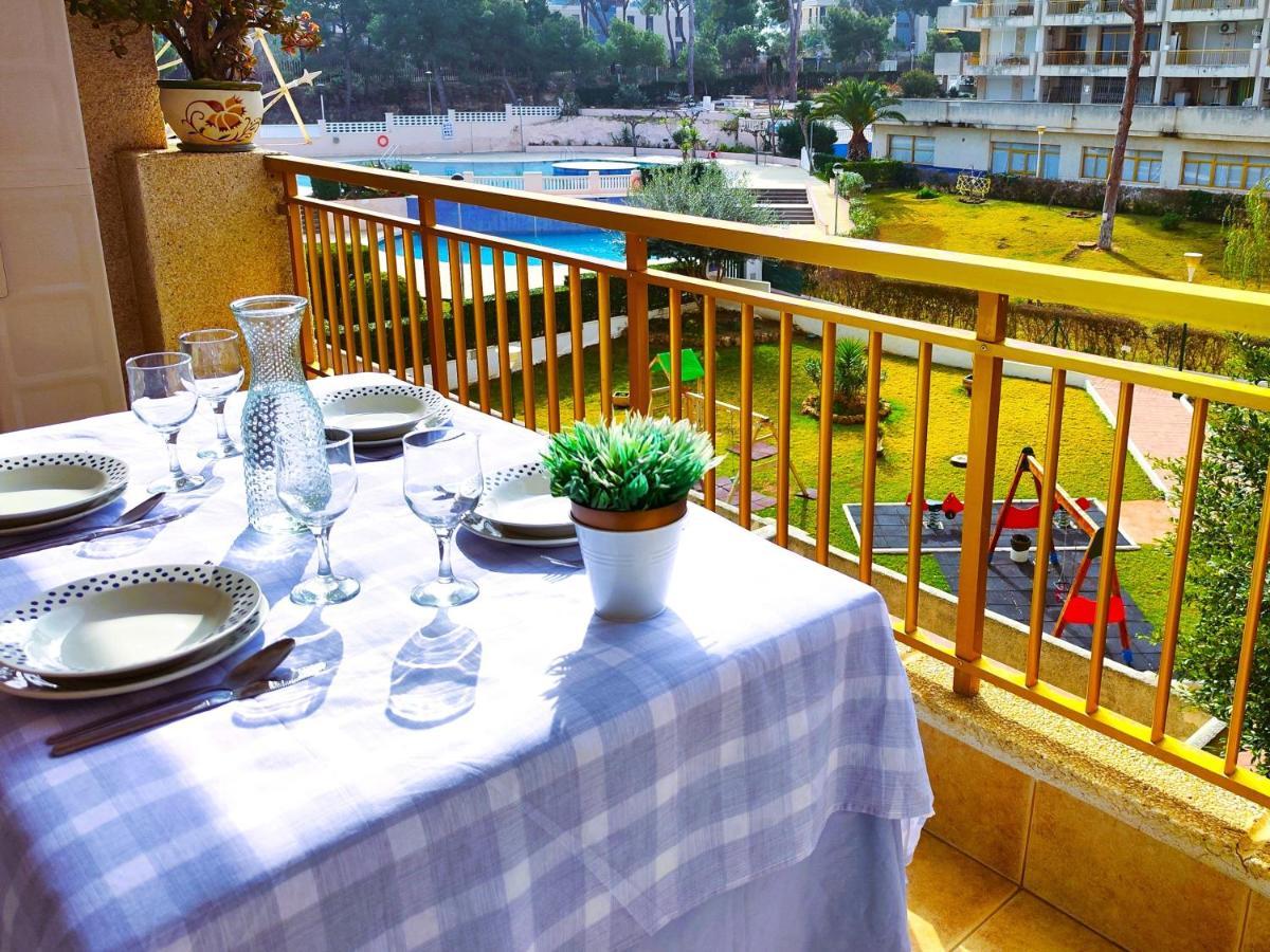 Luminoso Apartamento En Salou Con Terraza Y Parque Infantil Ideal Familias Εξωτερικό φωτογραφία