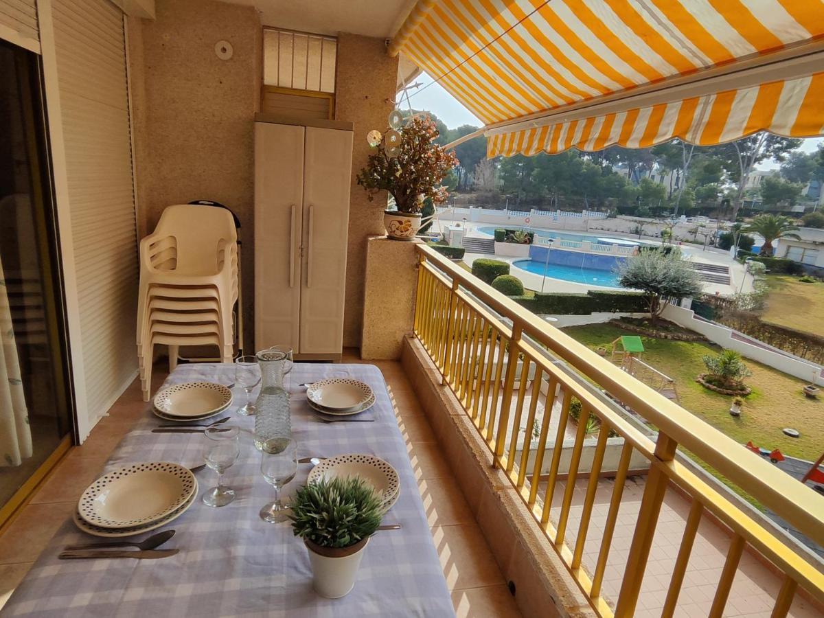 Luminoso Apartamento En Salou Con Terraza Y Parque Infantil Ideal Familias Εξωτερικό φωτογραφία